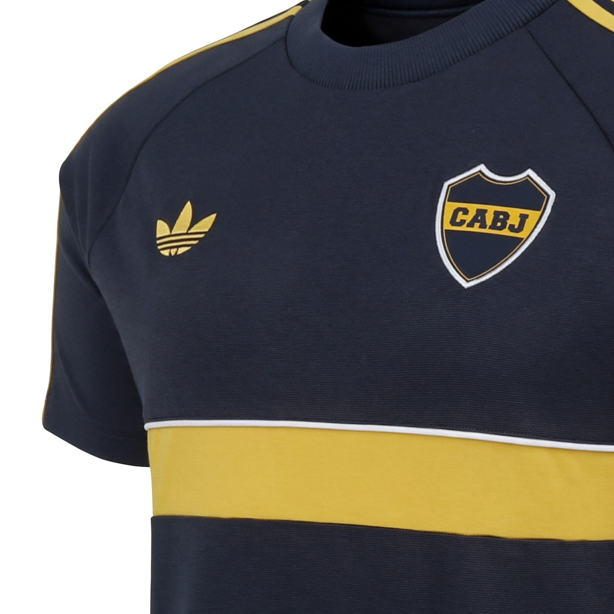 Remera De Boca Adidas Azul