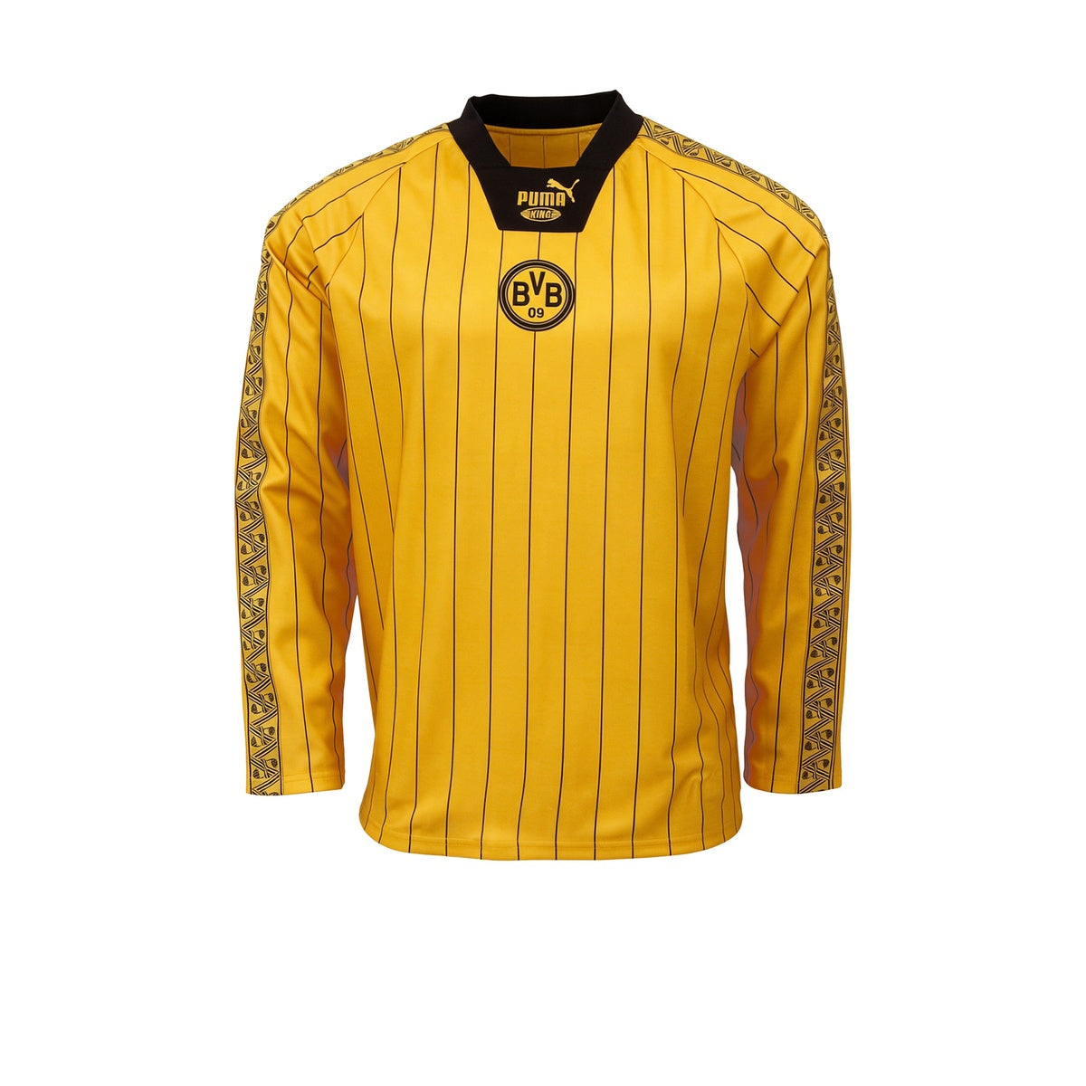 Remera De Borussia Dortmund Manga Larga Puma King Amarilla