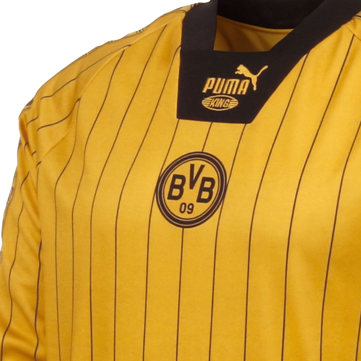 Remera De Borussia Dortmund Manga Larga Puma King Amarilla
