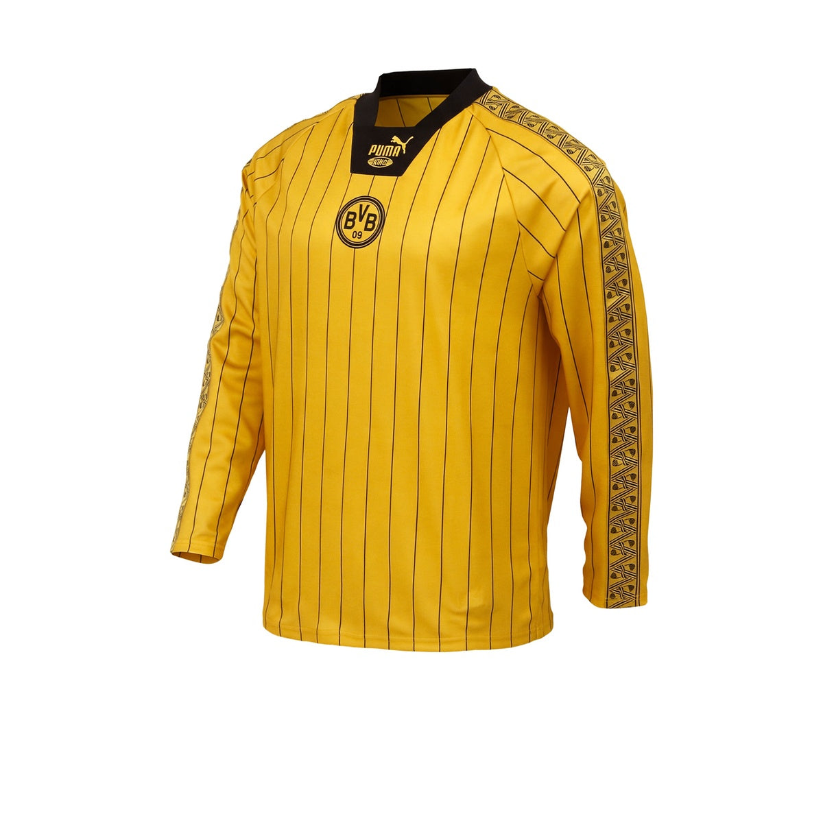 Remera De Borussia Dortmund Manga Larga Puma King Amarilla