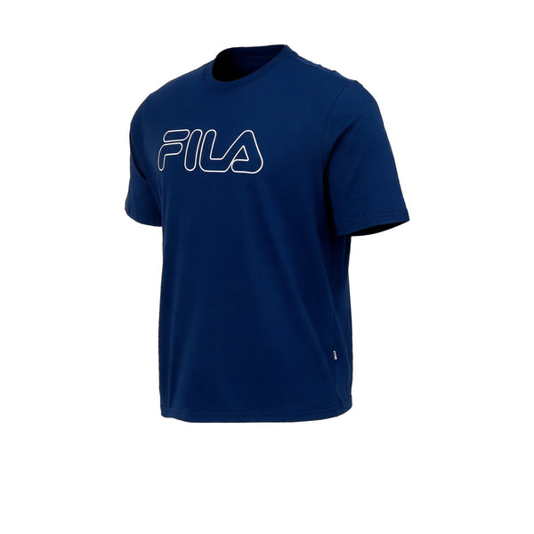Remera De Entrenamiento Fila Letter Outline Azul