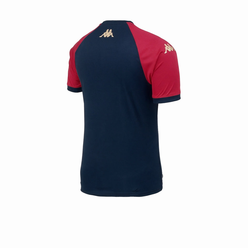Remera De Futbol Kappa Helium Mokiba Azul