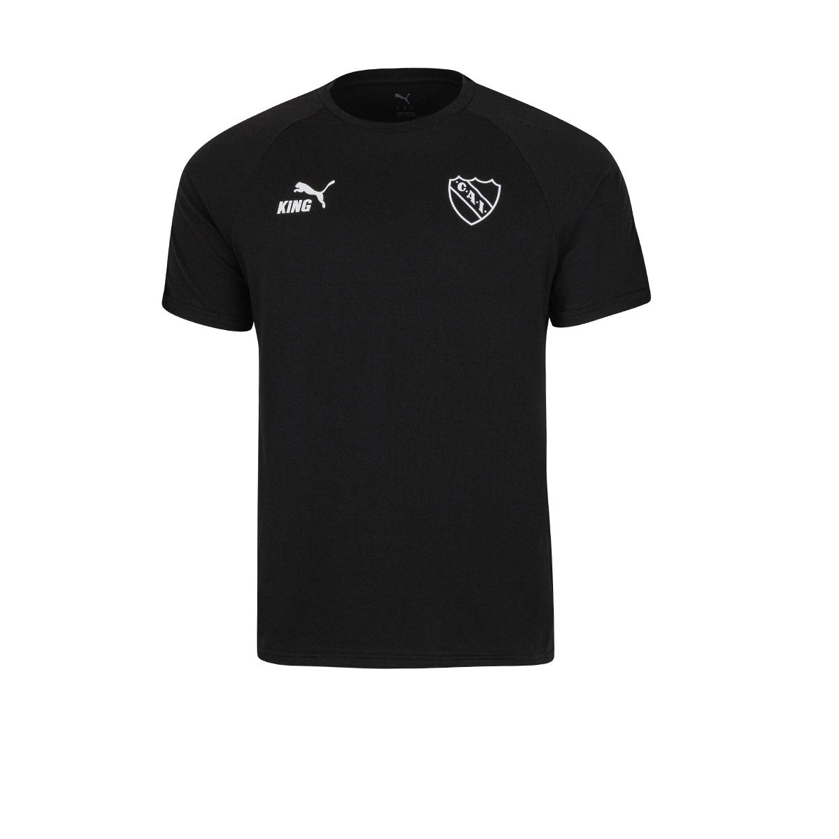 Remera De Independiente Puma King Negra
