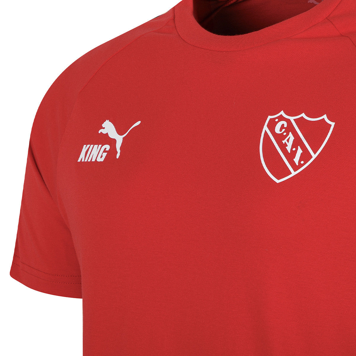 Remera De Independiente Puma King Roja