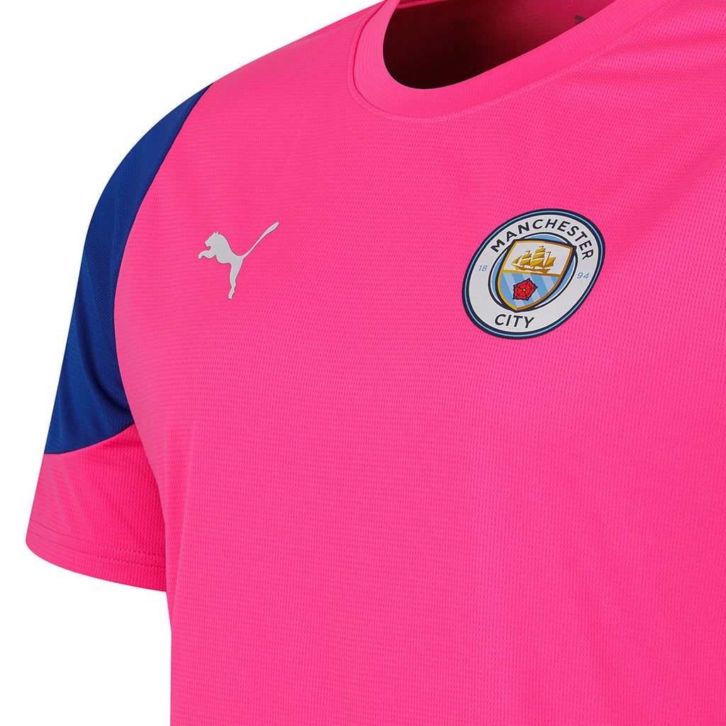 Remera De Manchester City Puma Entrenamiento Rosa