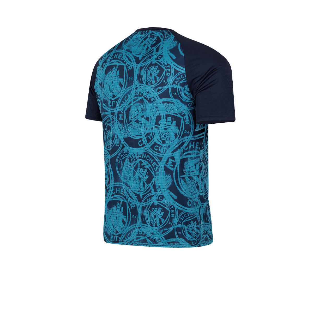 Remera De Manchester City Puma Prematch Azul