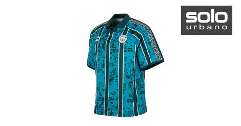 Remera De Manchester City Puma Retro King Turquesa