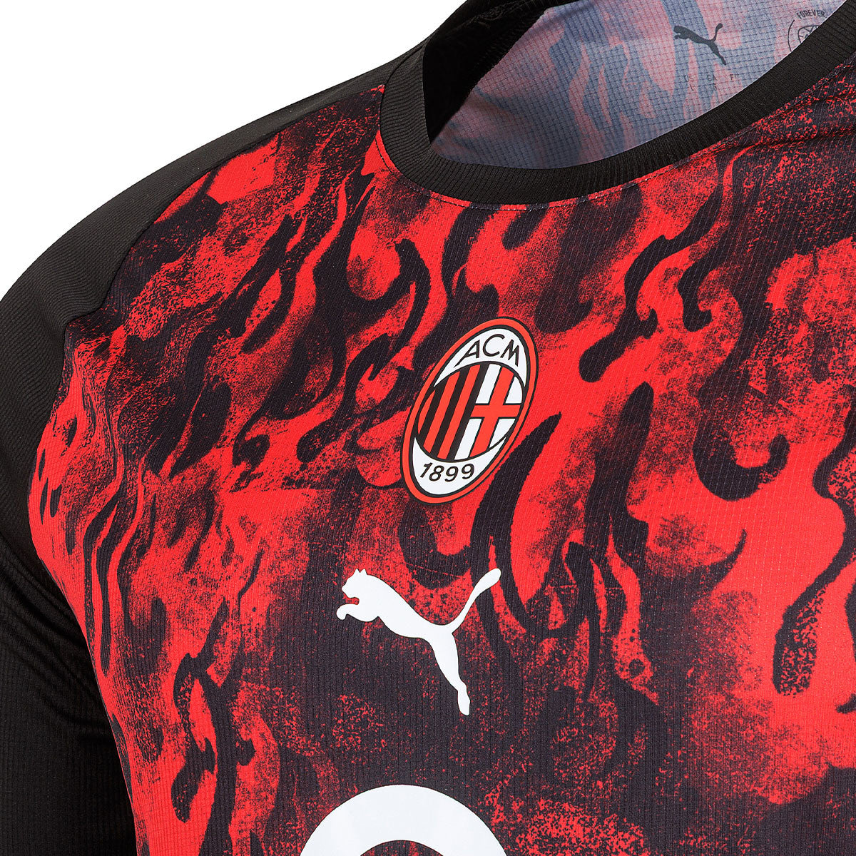 Remera De Milan Puma Prematch Roja