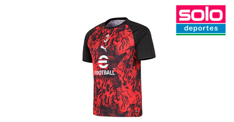 Remera De Milan Puma Prematch Roja