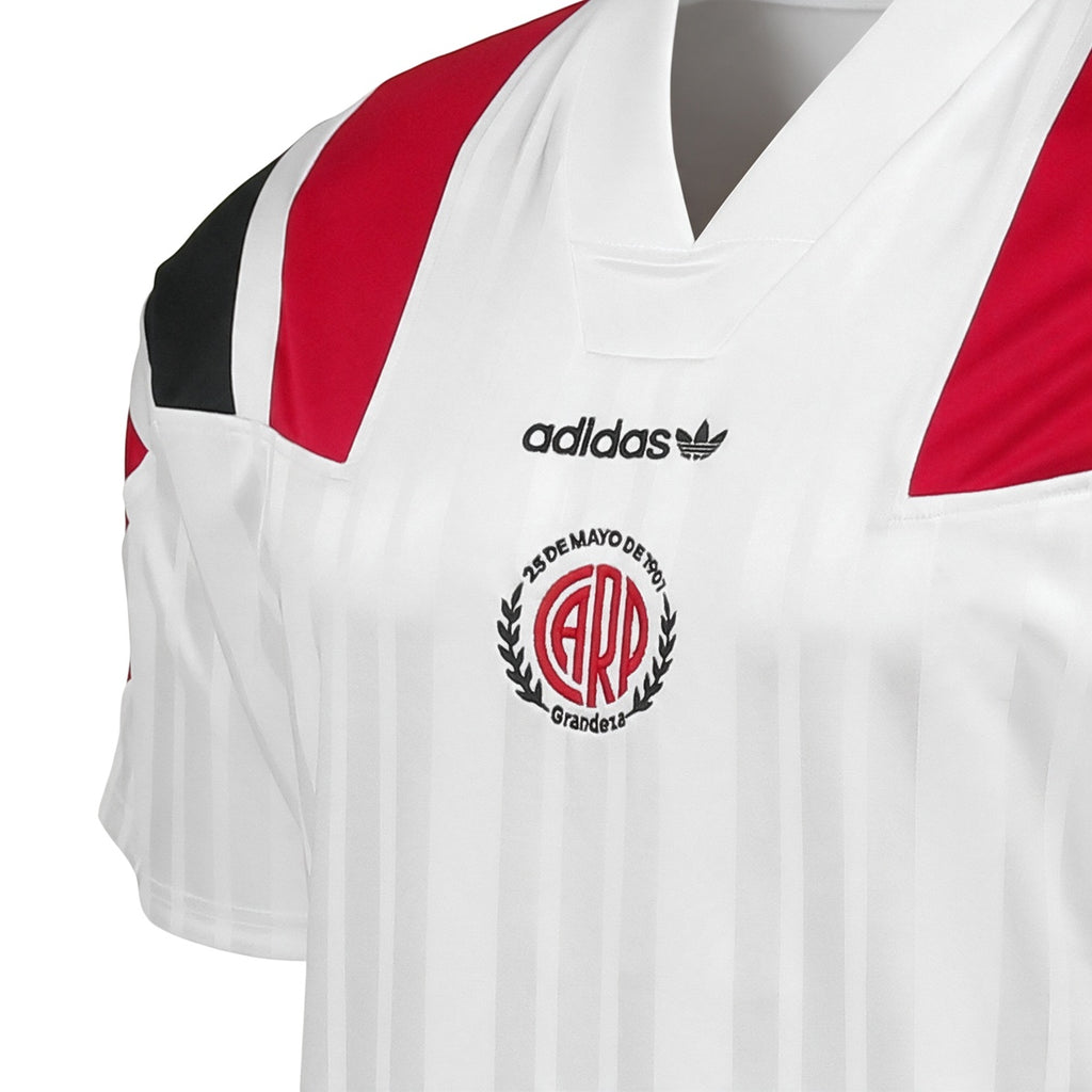 Remera De River Adidas EQT Blanca