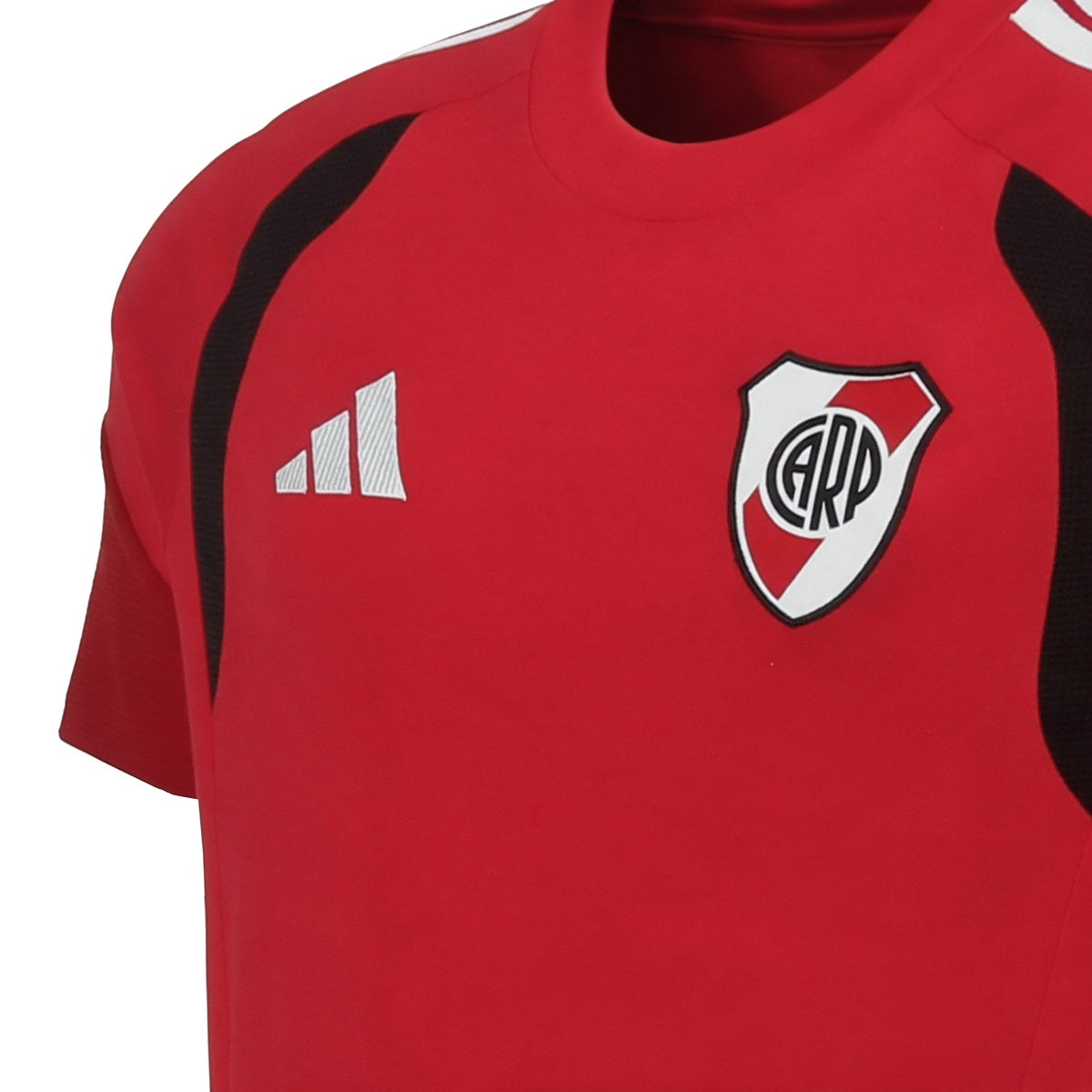Remera De River Adidas Tiro 26 Roja