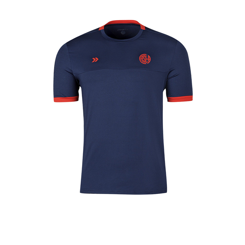 Remera De San Lorenzo Atomik Entrenamiento Azul
