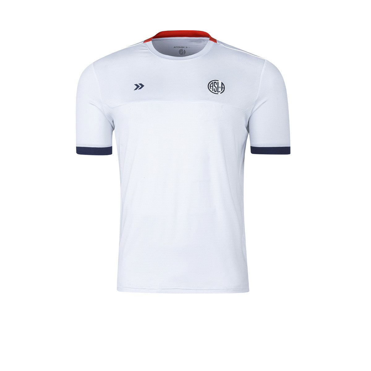 Remera De San Lorenzo Atomik Entrenamiento Blanca