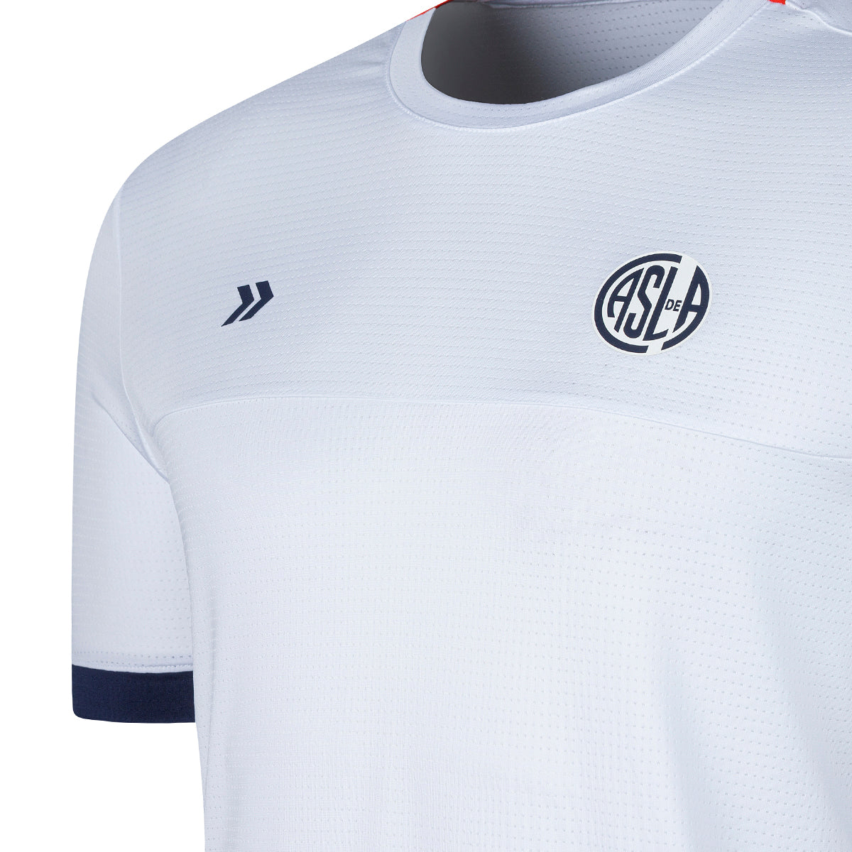 Remera De San Lorenzo Atomik Entrenamiento Blanca