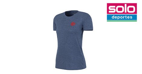 Remera De San Lorenzo Atomik Logo Mujer Azul