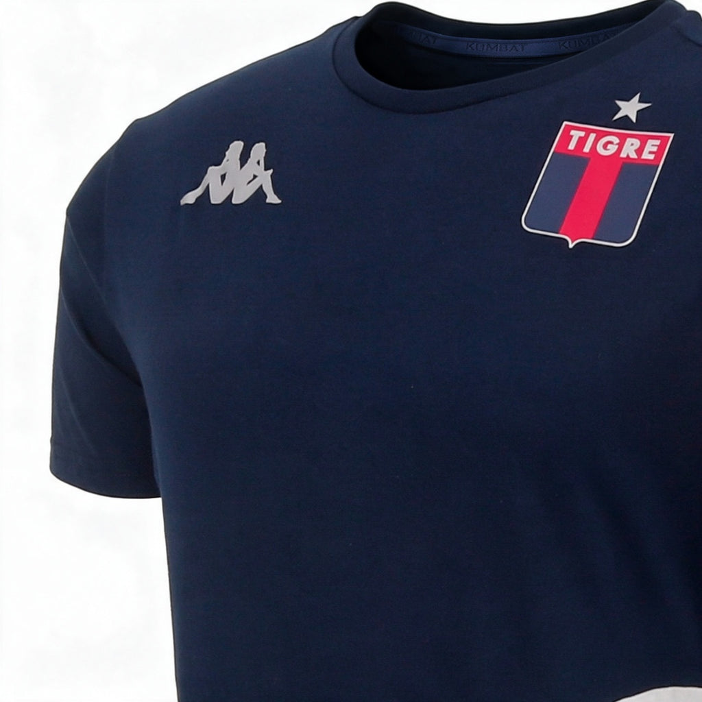 Remera De Tigre Kappa Millido Azul
