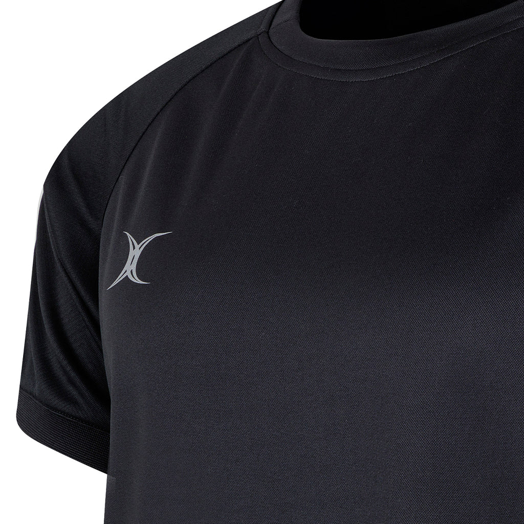 Remera Gilbert De Entrenamiento Evo Negra