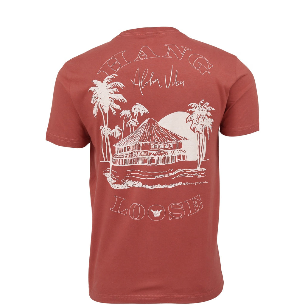Remera Hang Loose Hut Terracota