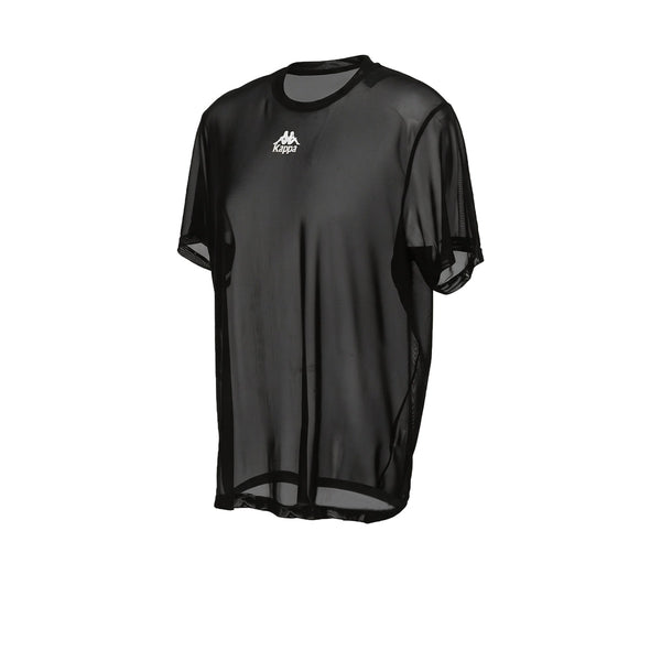 Remera Kappa Authentic Terra Mujer Negra
