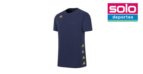 Remera Kappa De Futbol Giovo Azul