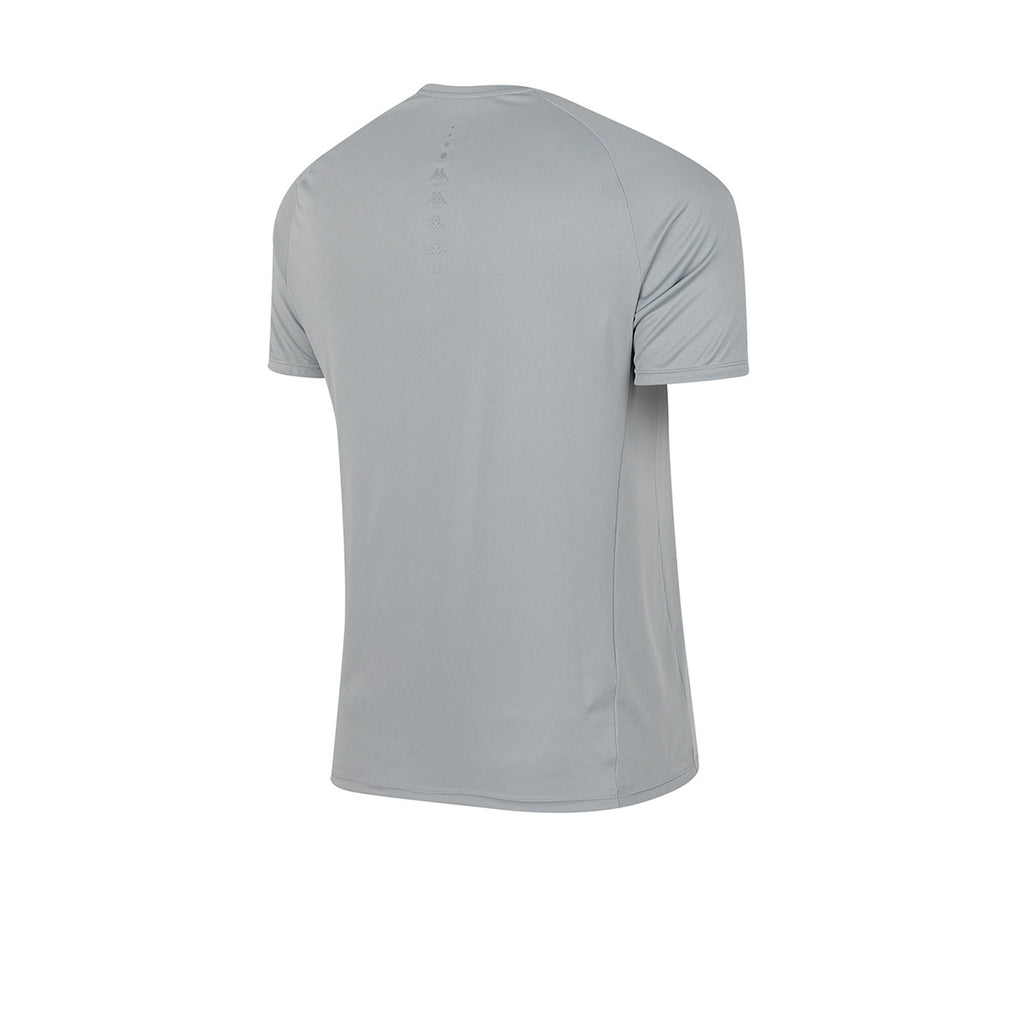 Remera Kappa De Running Foro 2 Gris
