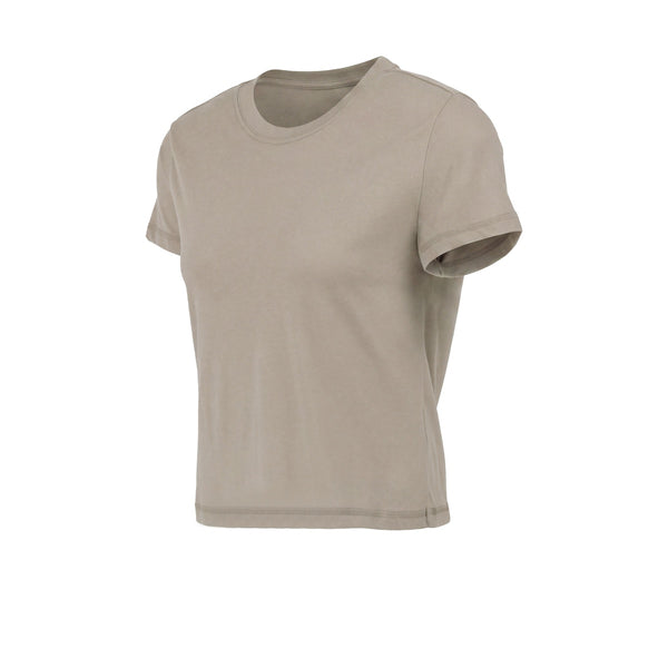 Remera Lisa Mujer Beige