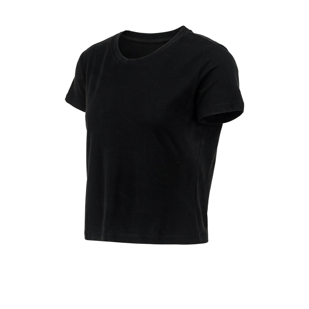 Remera Lisa Mujer Negra