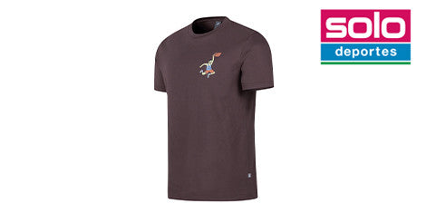 Remera New Balance Athletics Hoops Bordo