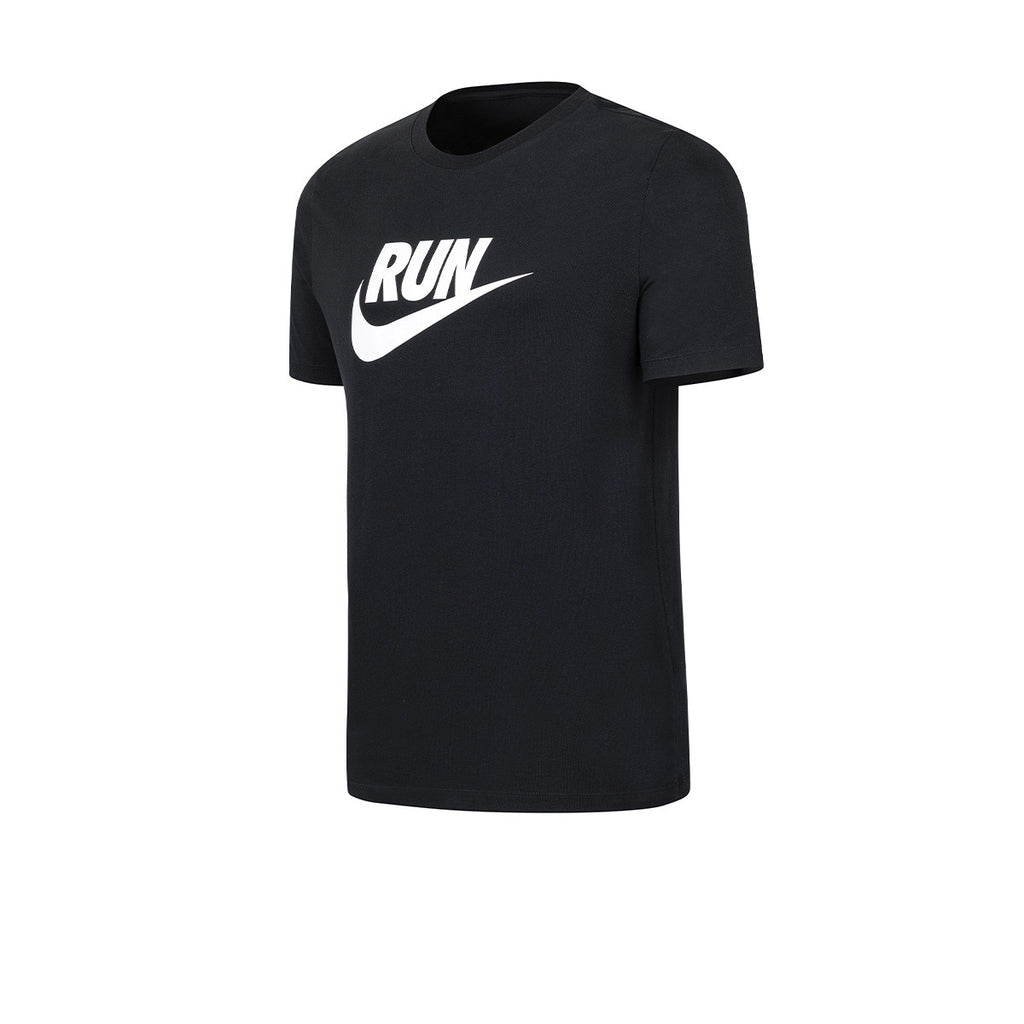 Remera Nike De Running Swoosh Negra