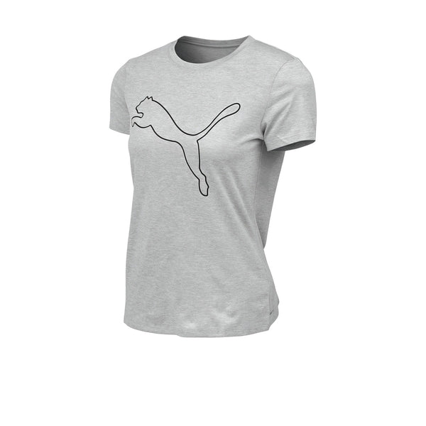 Remera Puma De Entrenamiento TAD Essentials Mujer Gris
