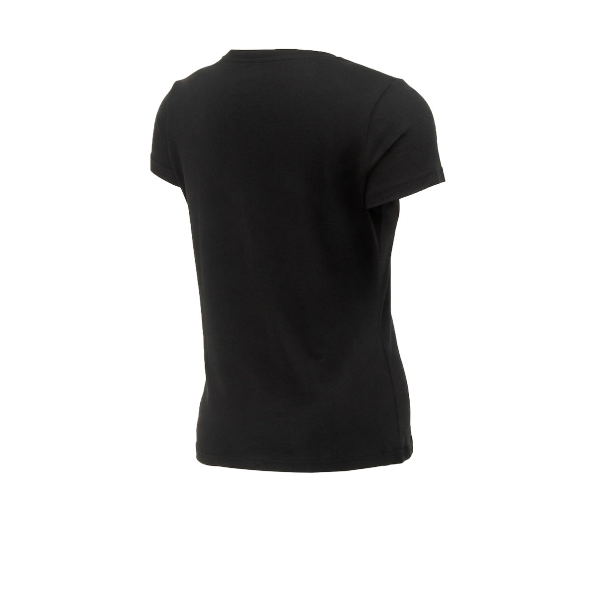 Remera Puma Essentials Logo Lab Metallic Mujer Negra