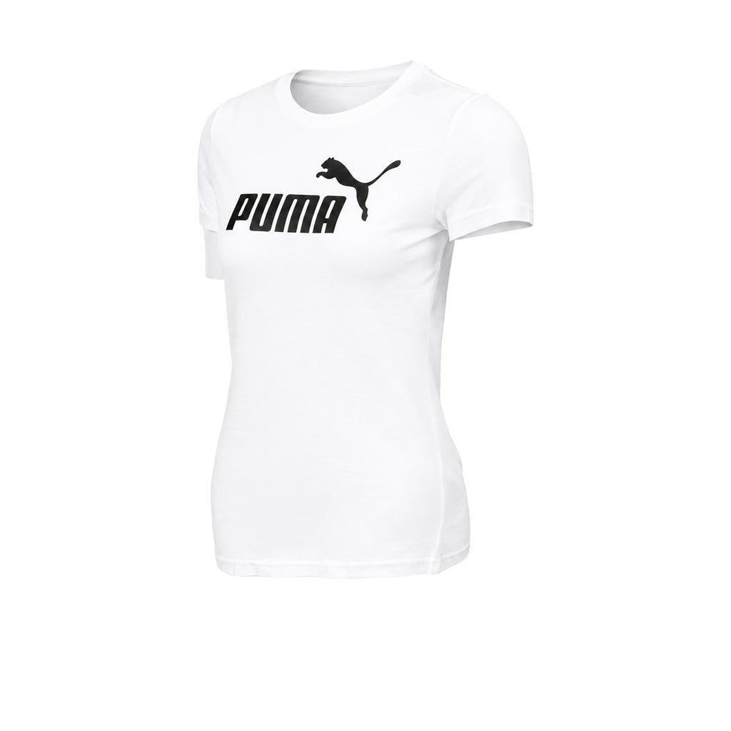 Remera Puma Essentials No.1 Mujer Blanca