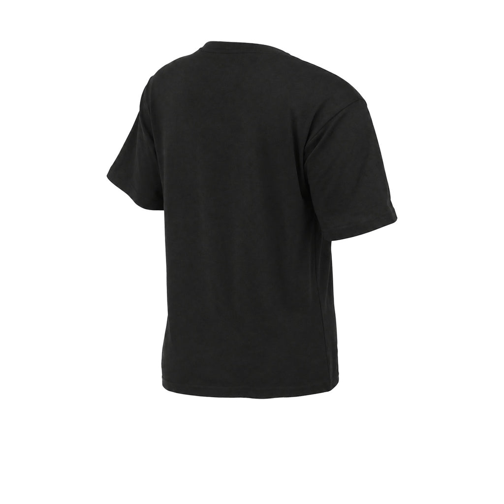 Remera Puma Essentials Relaxed Mujer Negra