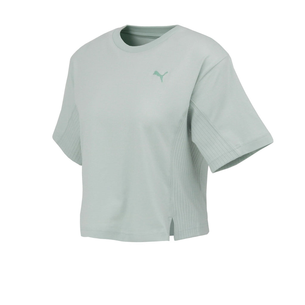 Remera Puma Her Relaxed Mujer Verde