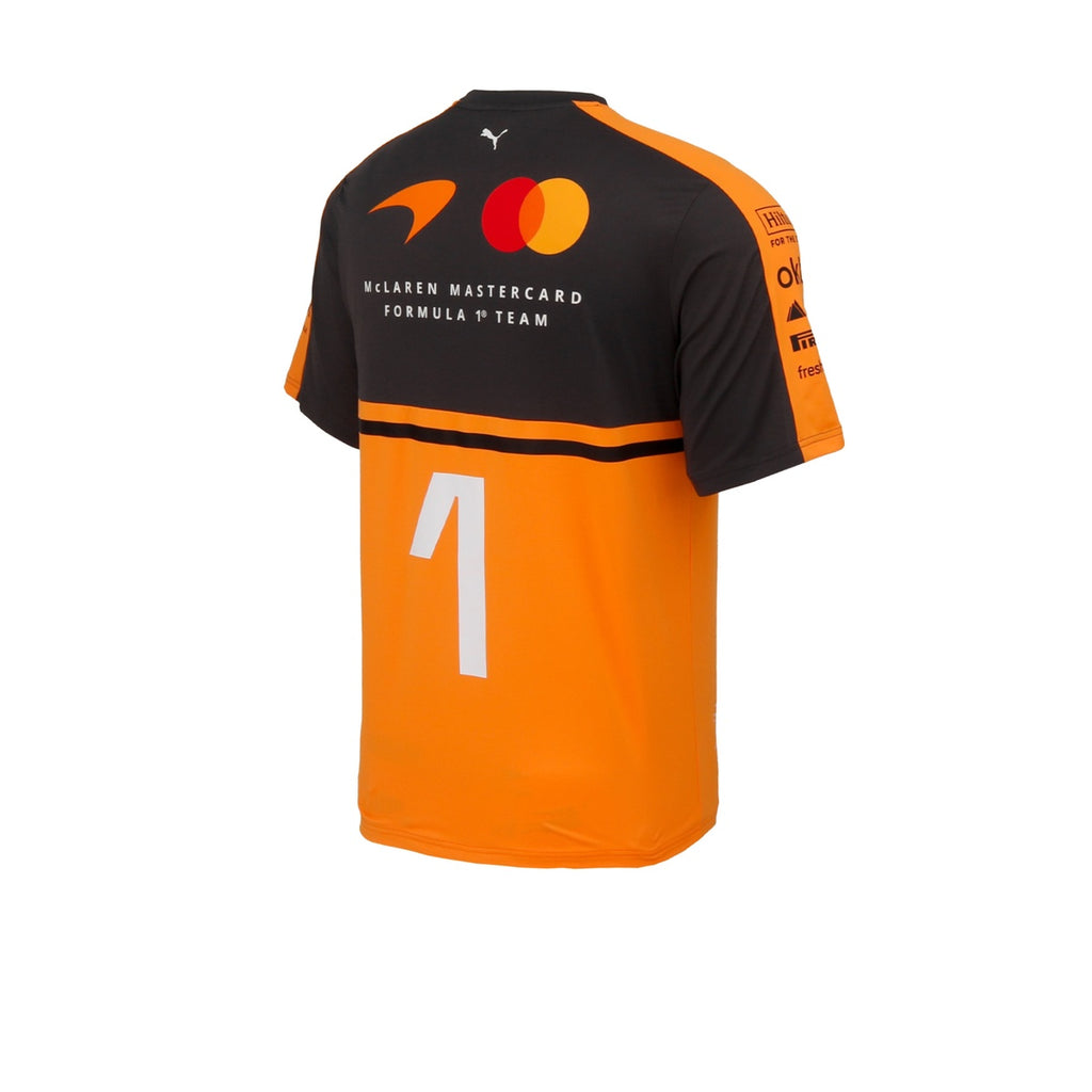 Remera Puma McLaren Racing F1 Team Norris Naranja