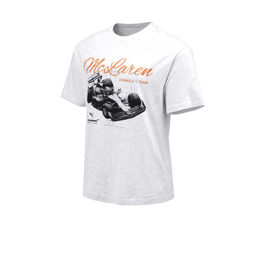 Remera Puma Mclaren Racing Graphic Gris