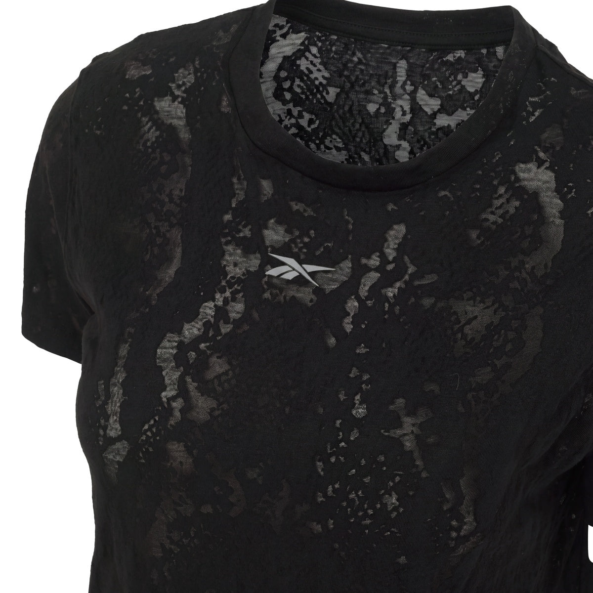 Remera Reebok De Entrenamiento Lux Fitness Mujer Negra