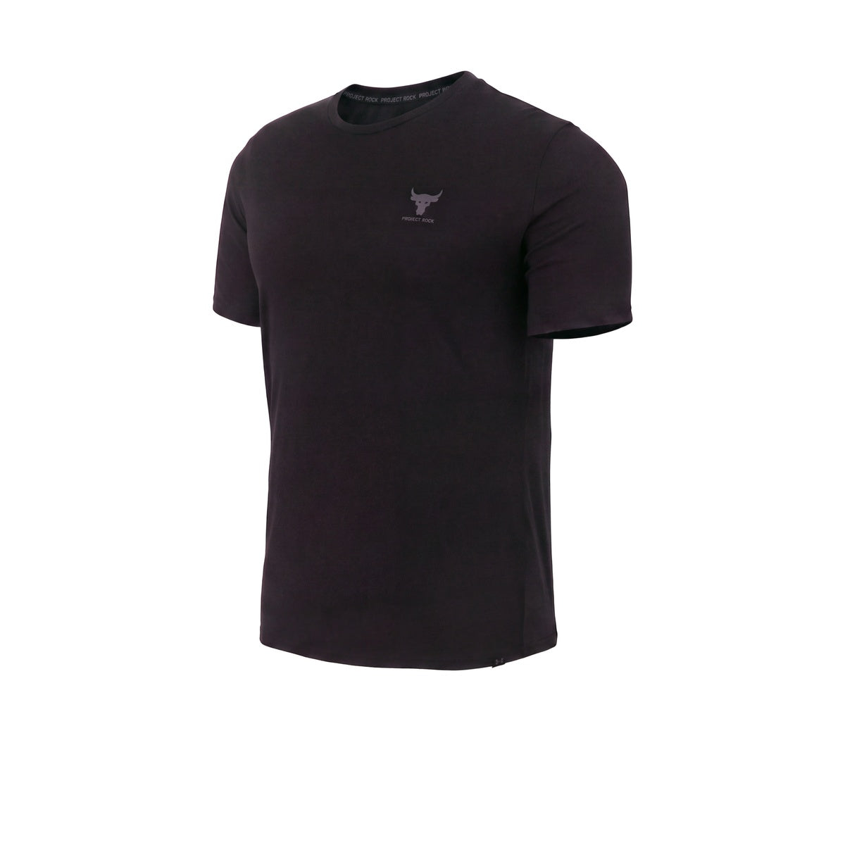 Remera Under Armour De Entrenamiento Project Rock Branded Negra