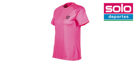 Remera Vairo Running Groove Mujer Rosa