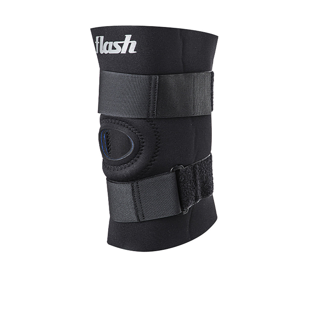 Rodillera Con Velcro Flash Neopren Negra