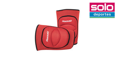 Rodilleras De Voley Nassau Cover Roja