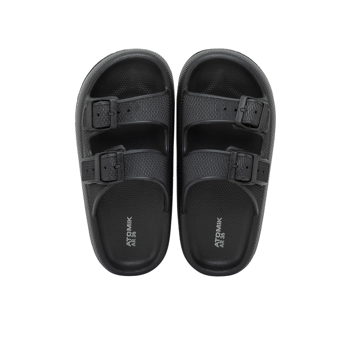 Sandalias Atomik Blush Mujer Negra
