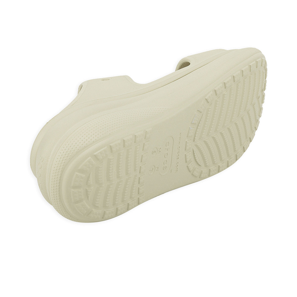 Sandalias Crocs Classic Crush Mujer Beige