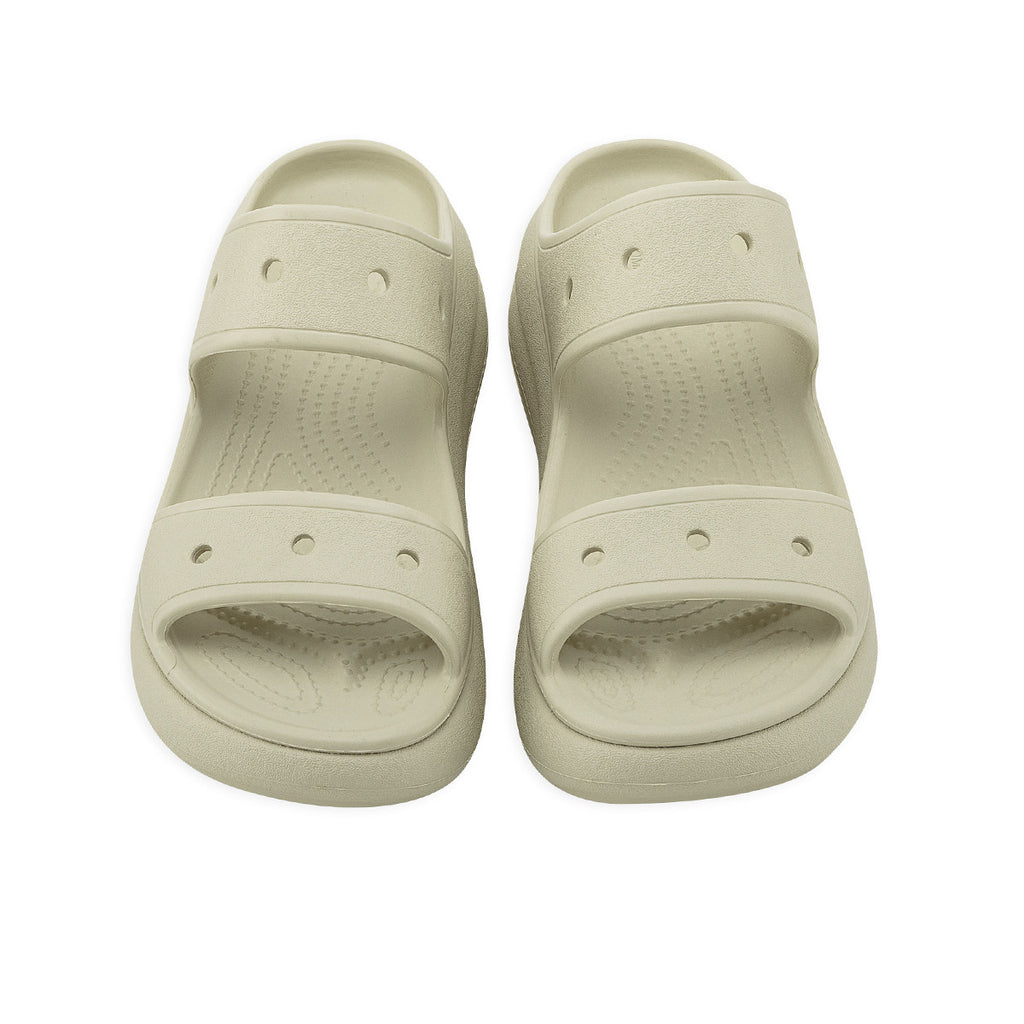 Sandalias Crocs Classic Crush Mujer Beige