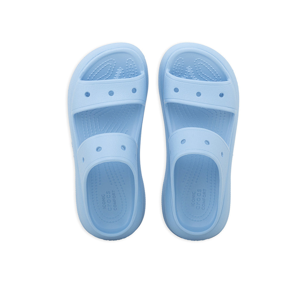 Sandalias Crocs Classic Crush Mujer Celeste