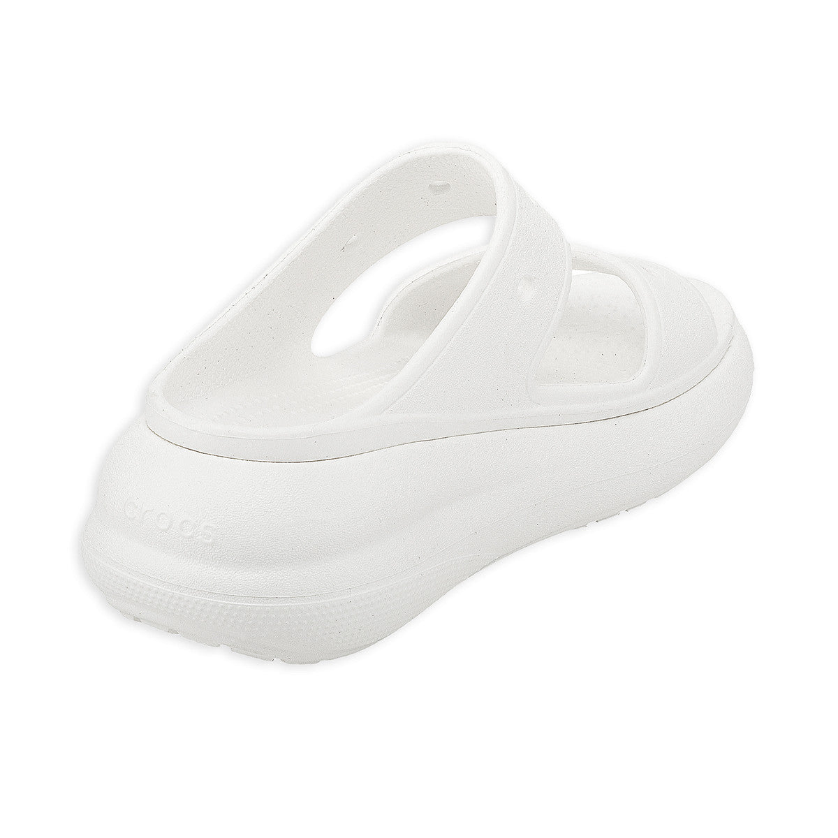 Sandalias Crocs Classic Crush Mujer Blanca