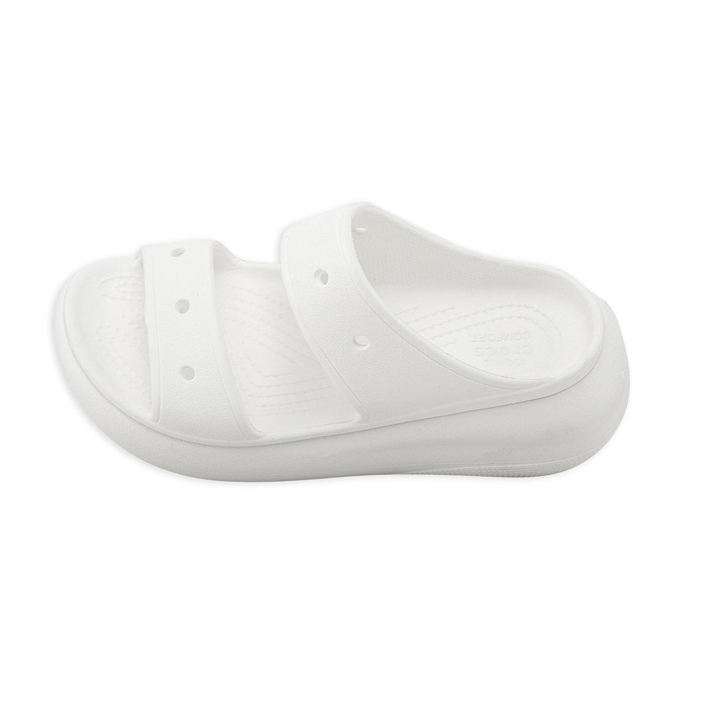 Sandalias Crocs Classic Crush Mujer Blanca