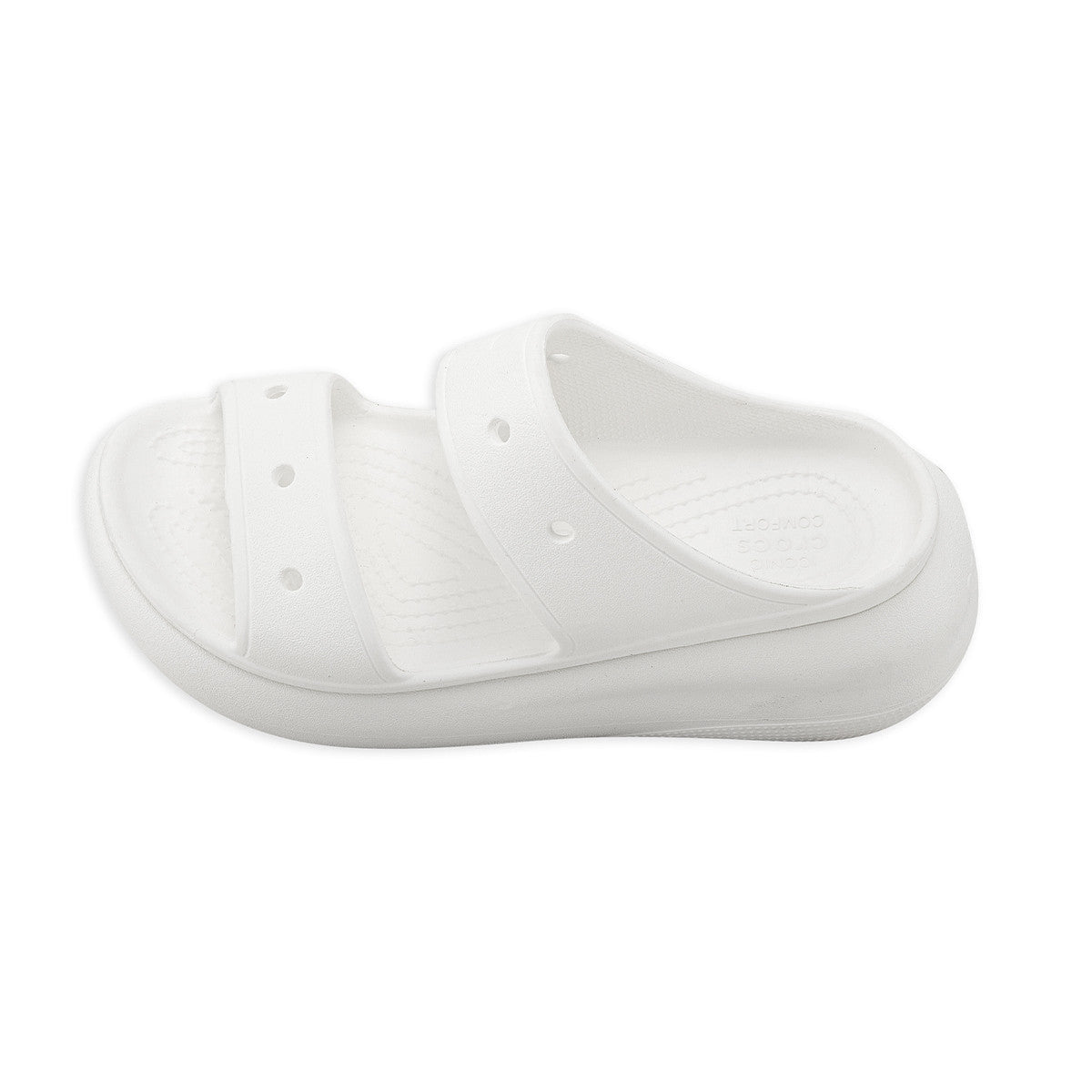 Sandalias Crocs Classic Crush Mujer Blanca