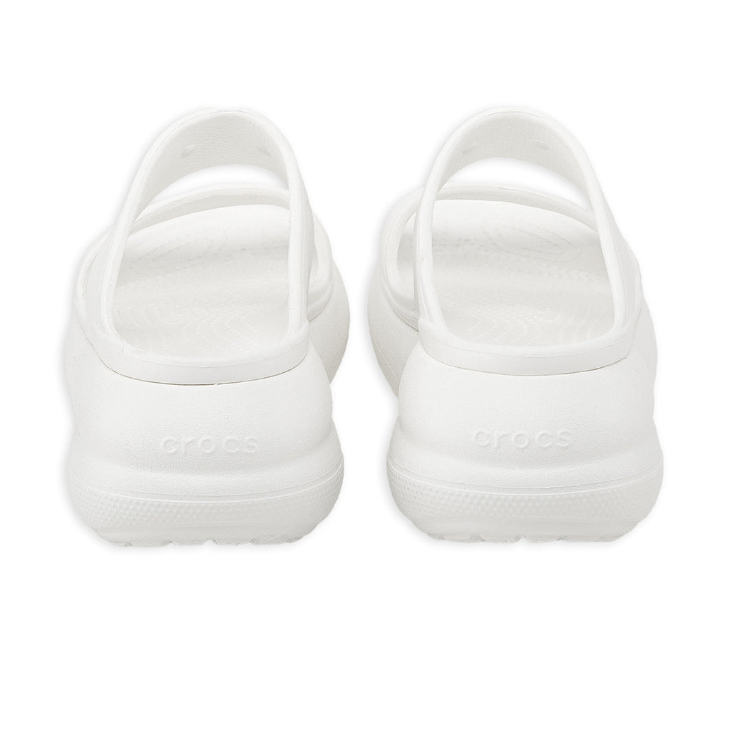 Sandalias Crocs Classic Crush Mujer Blanca
