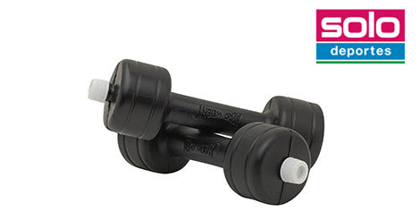 Set Atletic X2 Mancuernas Chicas Negra